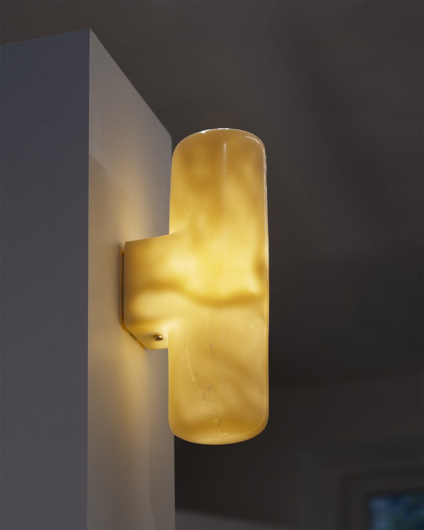 Le Labo 1.0 wax sconce by Baguette Studio