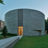 Trahan Architects integrates "sense of mystery" into circular university chapel in New Orleans