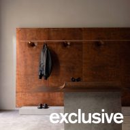 Recycled-copper elements accent "purist interior design" of Mexico City fashion boutique