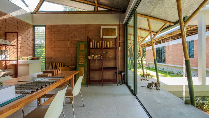 Studio space interior at Anjung by Eleena Jamil