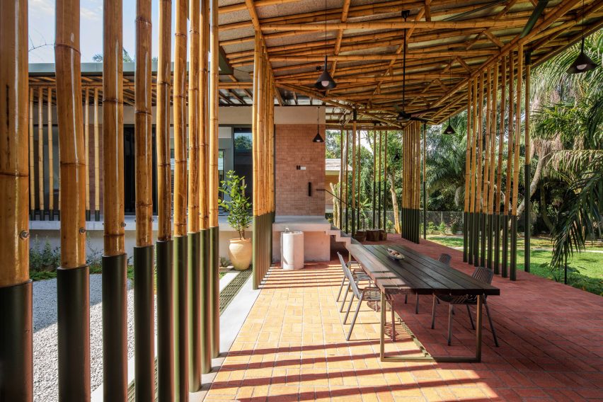 Living space at Malaysian home