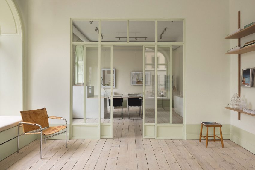 Real estate agency Fantastic Frank's showroom in Stockholm, designed by ASKA