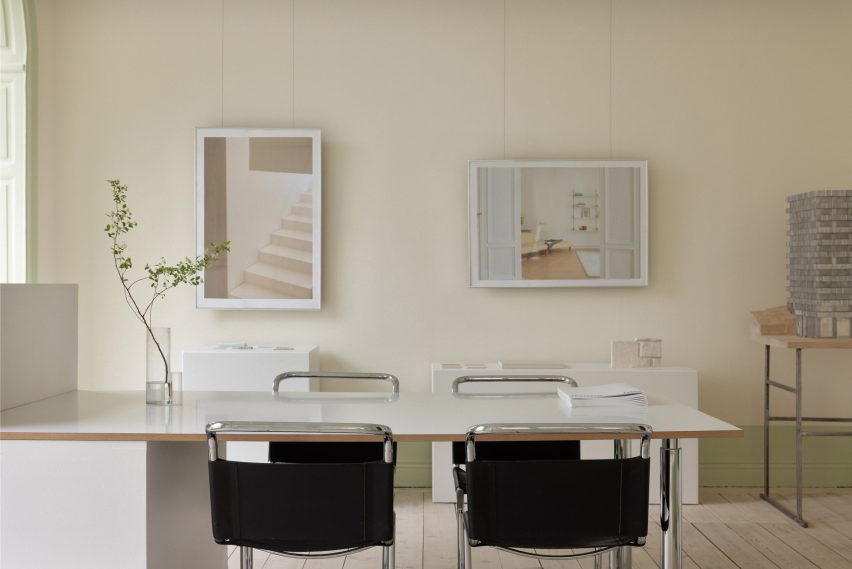 Real estate agency Fantastic Frank's showroom in Stockholm, designed by ASKA
