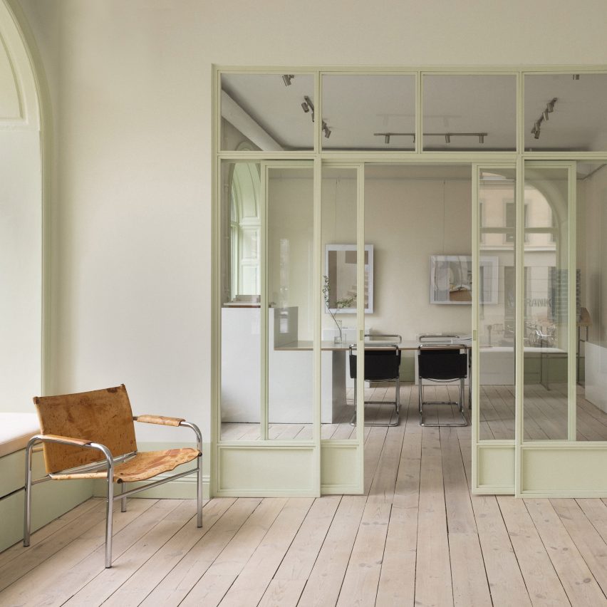 Showroom de la agencia inmobiliaria Fantastic Frank en Estocolmo, diseñado por ASKA