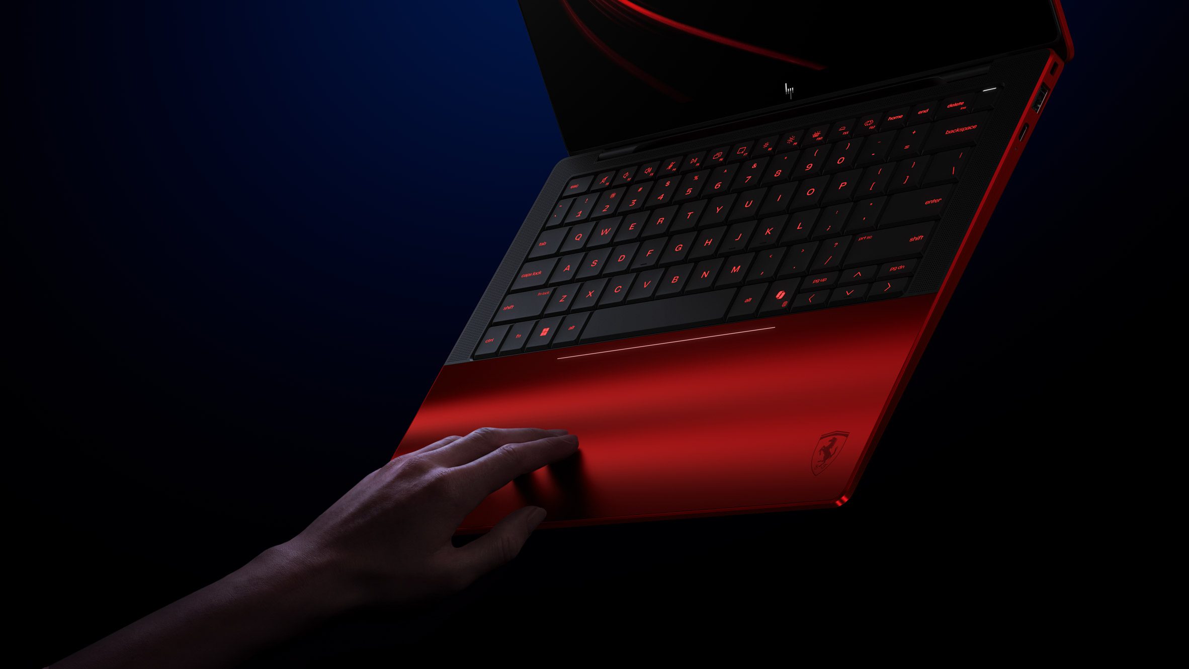 Computadora HP Scuderia Ferrari AI de edición limitada