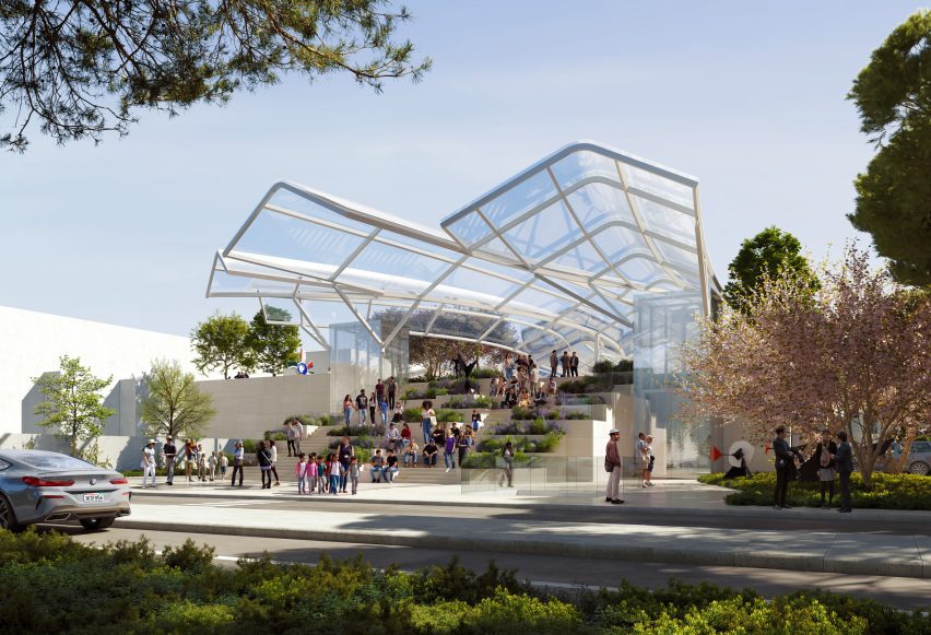 Getty Center tram revamp