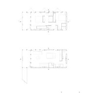 Floor plans of IBSP II by Ignacio Rojas Hirigoyen and Leonardo Gúzman Valencia