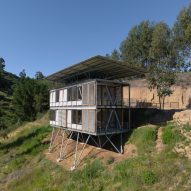 IBSP II modular house in Chile by Ignacio Rojas Hirigoyen and Leonardo Gúzman Valencia