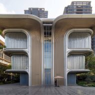 Foster + Partners lines Shanghai art gallery with tubular glass