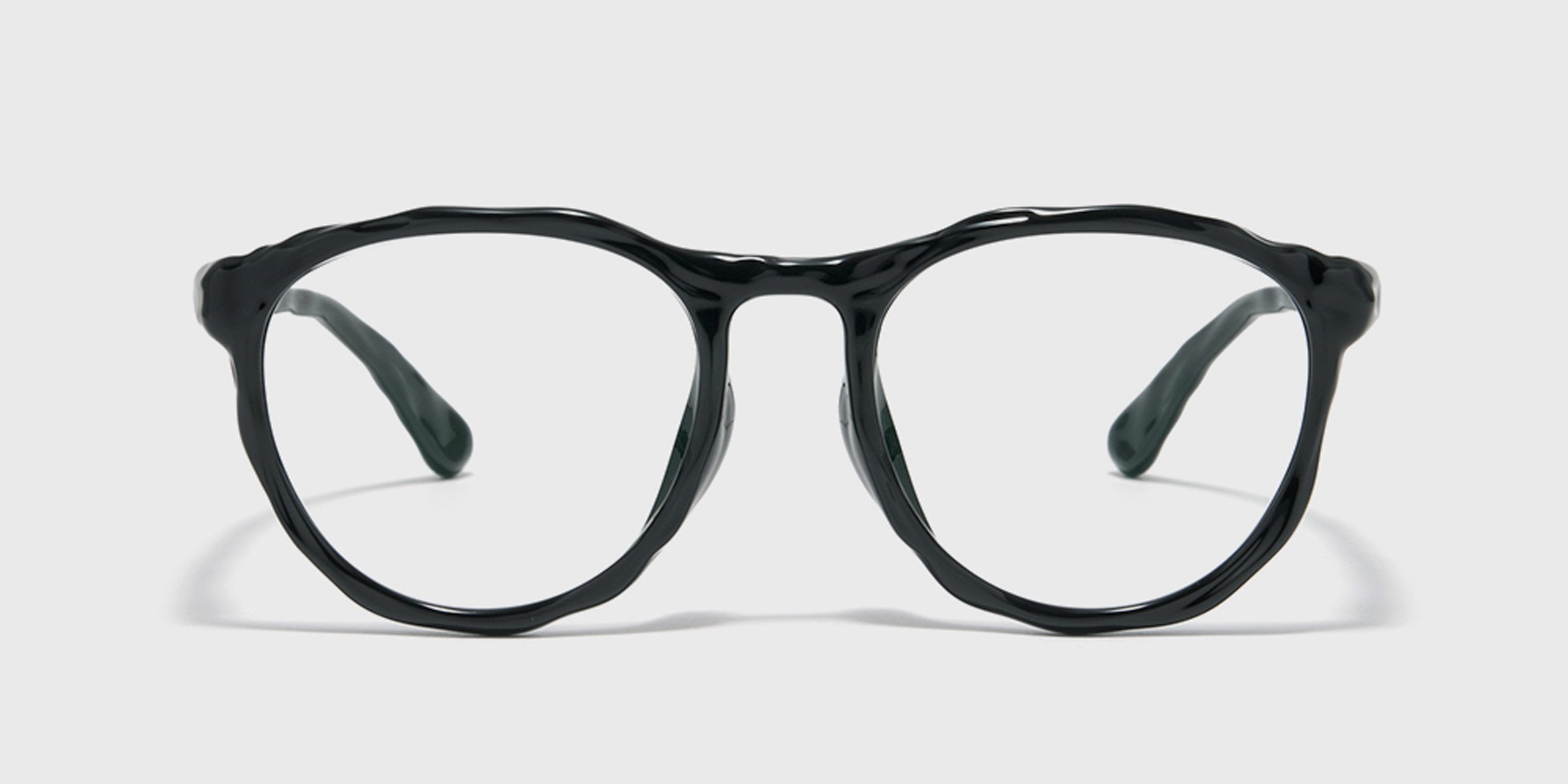 Obsidian black glasses by Heatherwick Studio