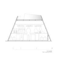 Section of Kurasu Pop-up by Atelier L
