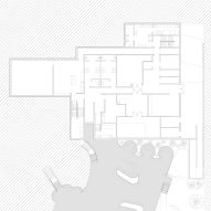 Basement plan of Laugarás Lagoon by T.ark Architects