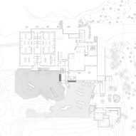Ground floor plan of Laugarás Lagoon by T.ark Architects