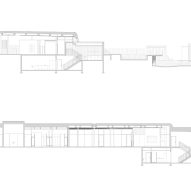 Section of Laugarás Lagoon by T.ark Architects