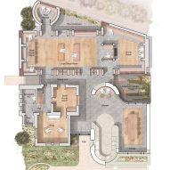 Plan of Maggie's Cheltenham by Metropolitan Workshop