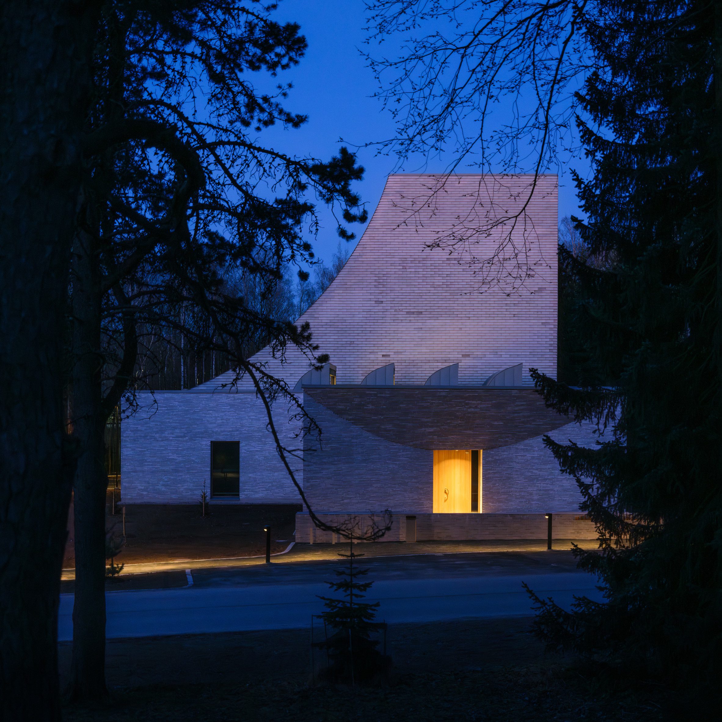 Brick mortuary in Helsinki