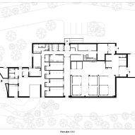 Floor plan of Malmi Mortuary and Farewell Spaces by Verstas Architects