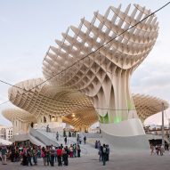 Metropol Parasol wears its parametric structure "on its sleeve"
