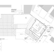 Plan of Laneway House by MRTN Architects