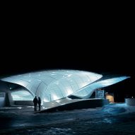 Nordpark Railway Stations by Zaha Hadid
