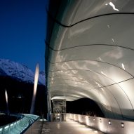 Nordpark Railway Stations by Zaha Hadid