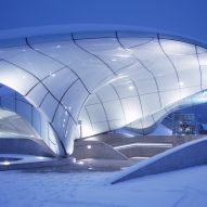 Nordpark Railway Stations by Zaha Hadid