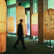 "A passion for imperfection" defines Andrea Branzi lamp installation