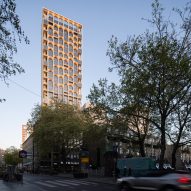Post skyscraper by ODA