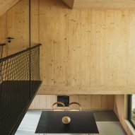 Inside Czech cabin near Sazava River