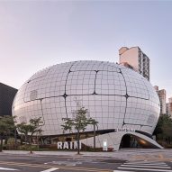 Parametric design at Seoul Robot & AI Museum is "both shelter and pedagogy"