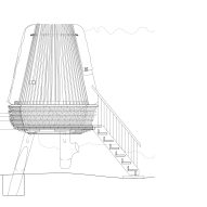 Section of Silk Wood Playscape at Westonbirt Arboretum by Pearce+, Invisible Studio and Lean Structures
