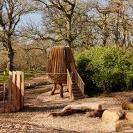 Silk Wood Playscape at Westonbirt Arboretum by Pearce+, Invisible Studio and Lean Structures