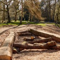 Silk Wood Playscape at Westonbirt Arboretum by Pearce+, Invisible Studio and Lean Structures