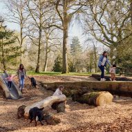 Silk Wood Playscape at Westonbirt Arboretum by Pearce+, Invisible Studio and Lean Structures