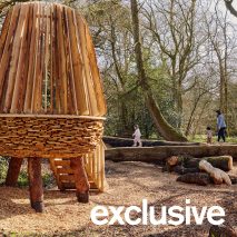 Silk Wood Playscape at Westonbirt Arboretum by Pearce+, Invisible Studio and Lean Structures
