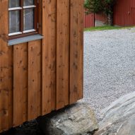 Smallholding at Nesjestranda extension by Rever & Drafe