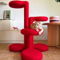 Gustaf Westman designs sculptural alternative to "ugly cat trees"