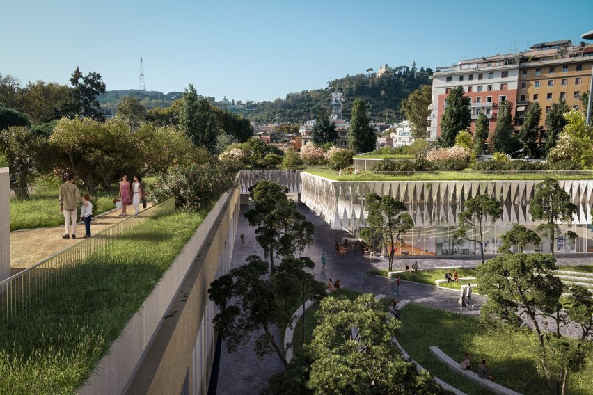 Stefano boeri architetti plans for cultural hub in Rome
