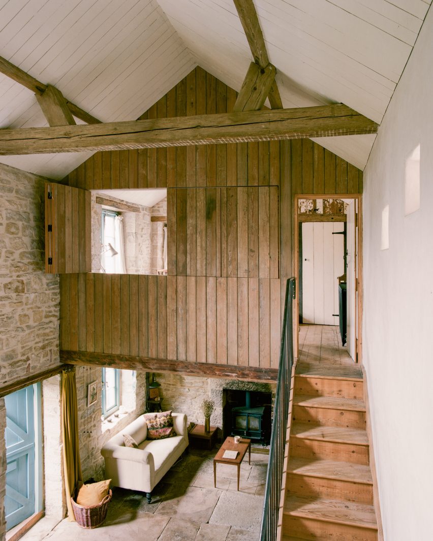 Wooden mezzanine