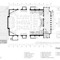 Jiangling Teahouse first floor plan by Studio We Live