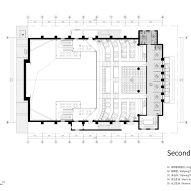 Jiangling Teahouse second floor plan by Studio We Live