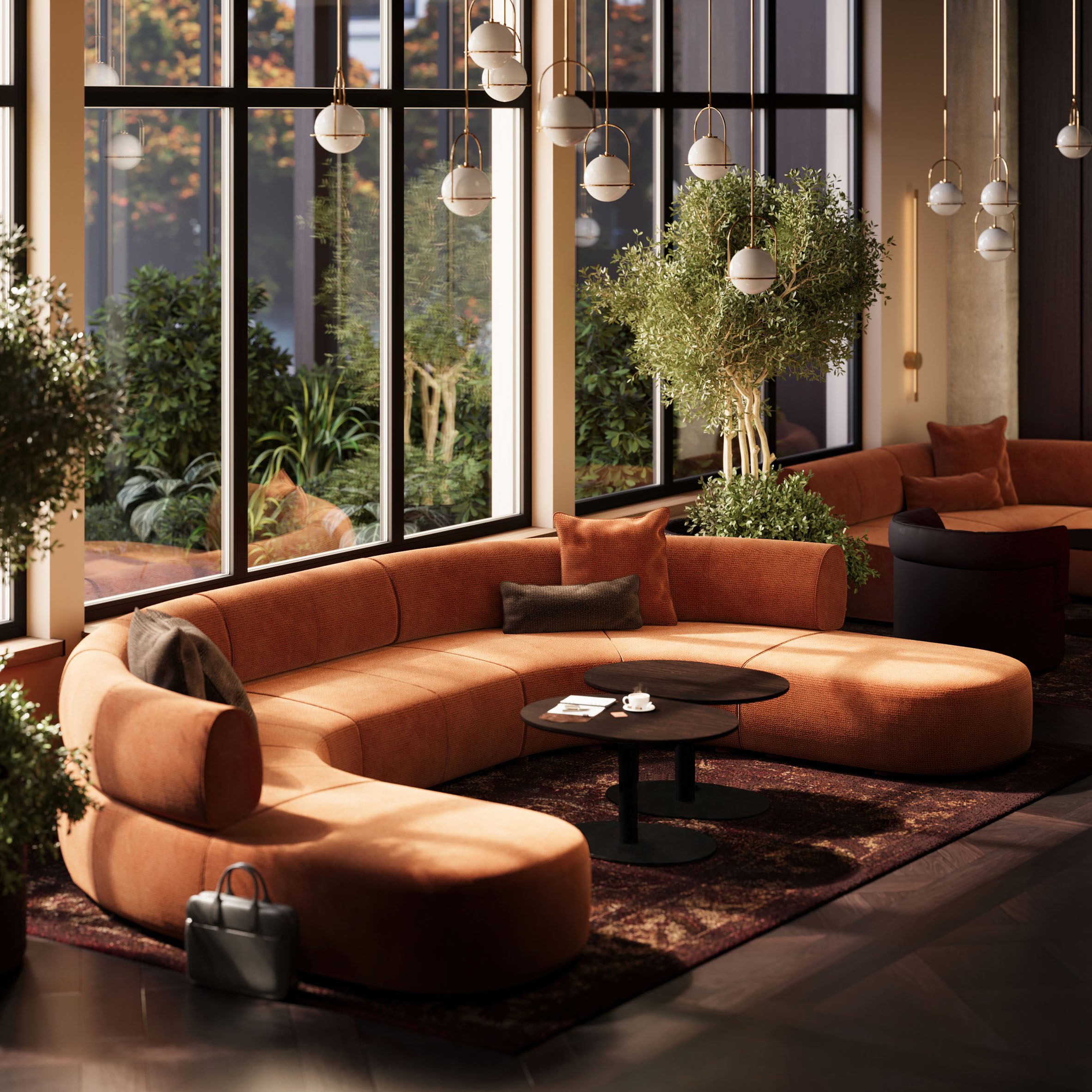 Terrain modular seating by Webb for Connection