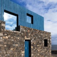 The Blue House Atelier Backlar exterior