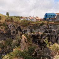 The Blue House Atelier Backlar clifftop