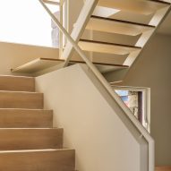 The Blue House Atelier Backlar staircase