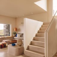 The Blue House Atelier Backlar staircase