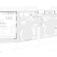 The Blue House Atelier Backlar ground floor plan
