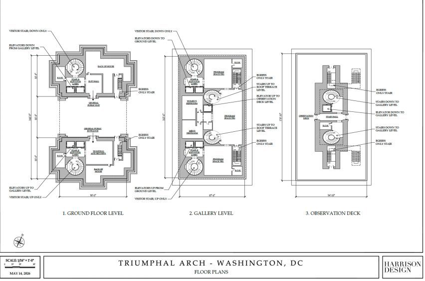 Trump Arch DC CFA approval
