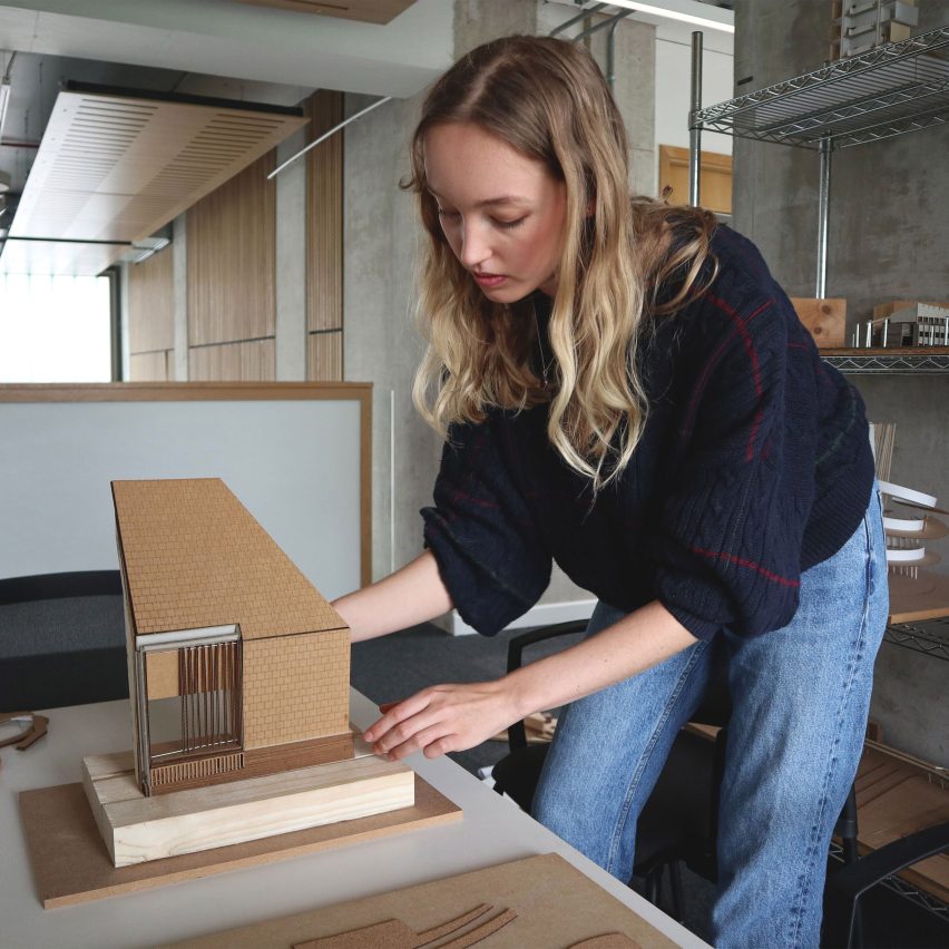 an architecture student