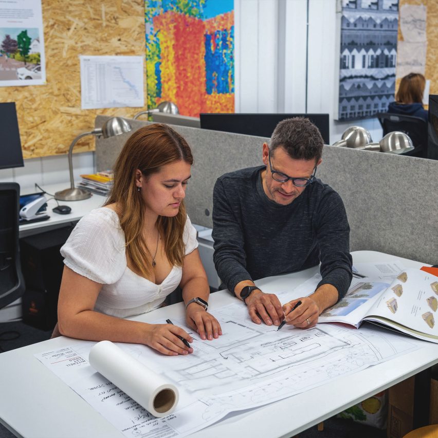 an architecture student